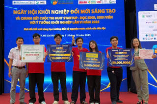 Học sinh An Giang đạt giải Nhất tại Cuộc thi HUIT Startup năm 2025