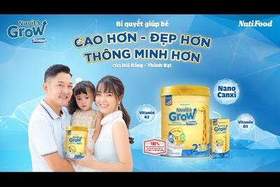 Nuvita Grow Diamond - Bí Quyết Giúp Bé Cao Hơn – Đẹp Hơn – Thông Minh Hơn (30s_new)