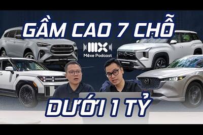 Gầm cao 7 chỗ dưới 1 tỷ chọn Santafe, CX-8, MU-X, Destinator hay CR-V? | MX Podcast
