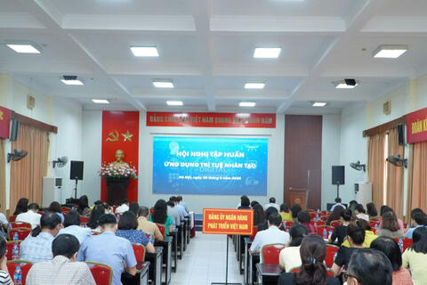 VDB tham gia tập huấn ứng dụng trí tuệ nhân tạo