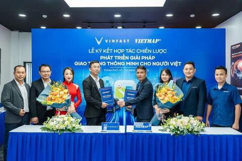 VinFast và Vietmap ký kết hợp tác chiến lược, phát triển các giải pháp giao thông thông minh cho người Việt