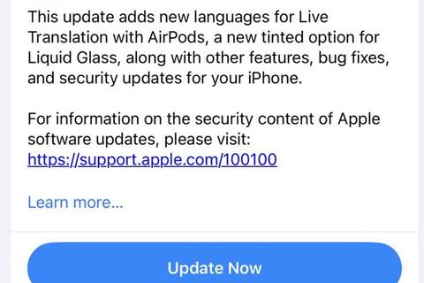 Ơn trời, iOS 26.1 vừa ra mắt đã hỗ trợ Apple Intelligence tiếng Việt!