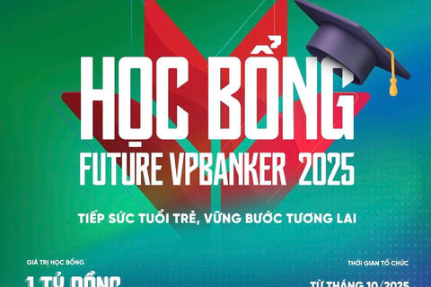 VPBank đồng hành cùng tài năng trẻ với chương trình Học bổng Future VPBanker trị giá 1 tỷ đồng