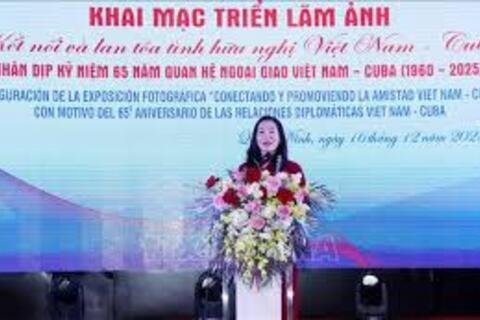 Kết nối và lan tỏa tình hữu nghị Việt Nam - Cuba