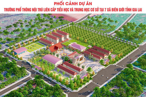 Trường nội trú liên cấp tạo nền tảng bền vững cho giáo dục vùng đồng bào DTTS