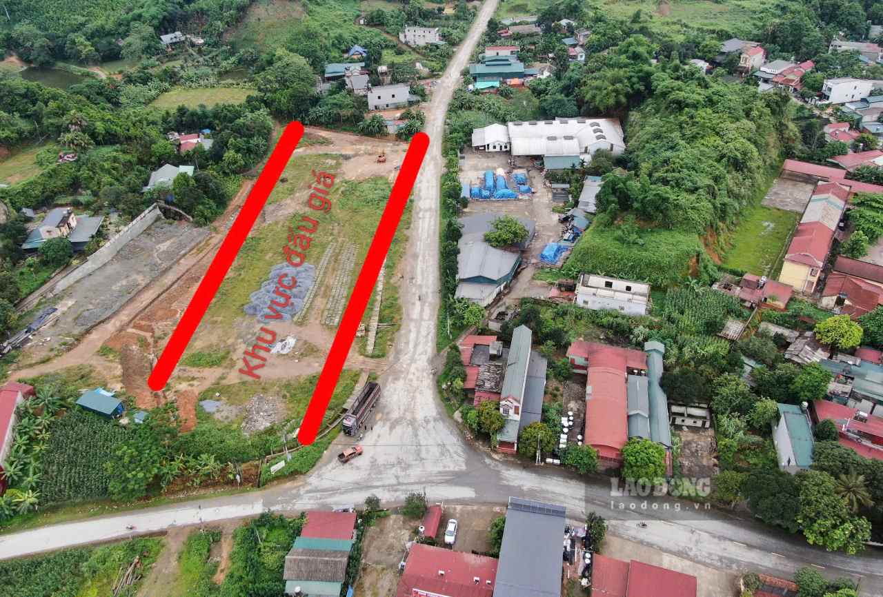 25 lô đất tại thuộc dự án chỉnh trang đô thị tại tổ 3, thị trấn Mậu A, huyện Văn Yên giá khởi điểm thấp nhất