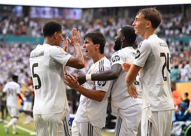 Real Madrid vượt qua Juventus để có mặt ở vòng tứ kết.  Ảnh: AFP
