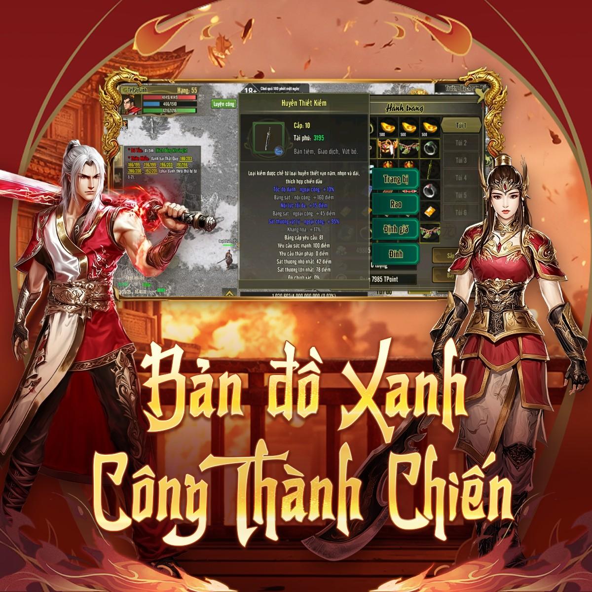 Kiếm Hiệp Tình Duyên chính thức ra mắt máy chủ đầu tiên S1 - Tung Sơn- Ảnh 4.