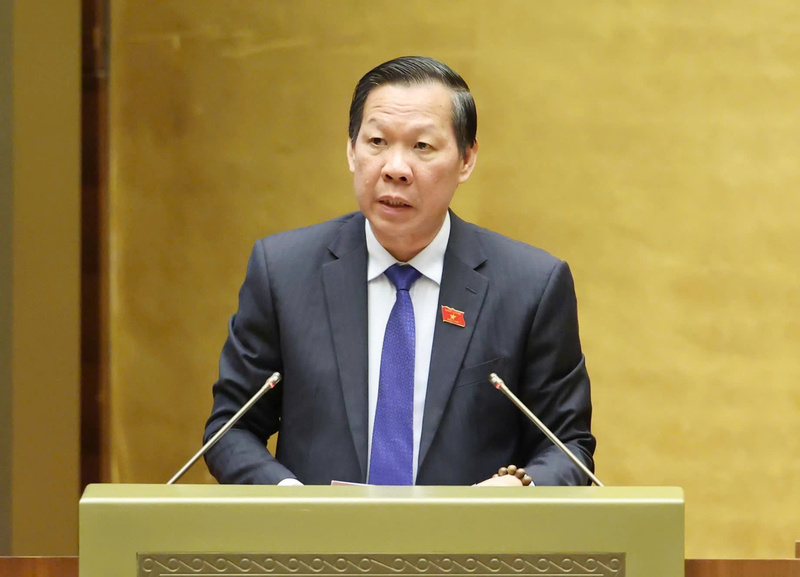 Chủ nhiệm Ủy ban Kinh tế và Tài chính Phan Văn Mãi. Ảnh: QH