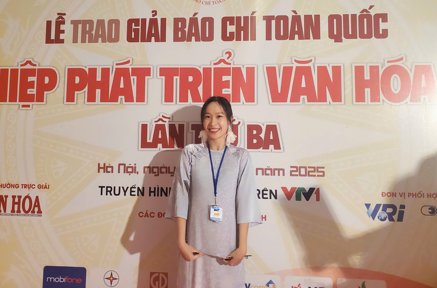 Nhà báo Lê Thị Ngọc Hương (Ảnh NVCC). tac-gia-2.jpg