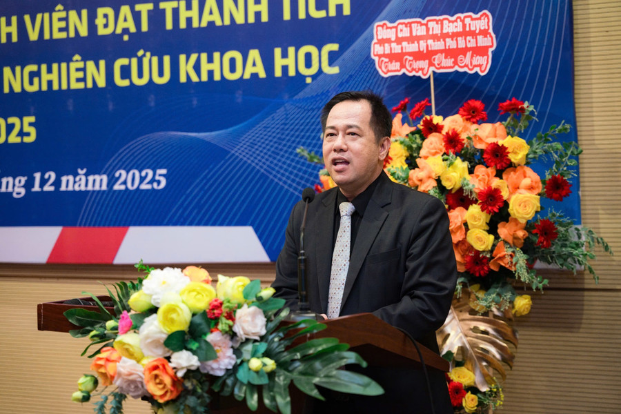 GS.TS Huỳnh Văn Sơn - Hiệu trưởng Trường Đại học Sư phạm TPHCM. Ảnh: HCMUE. img-9097.jpg