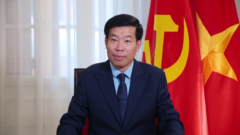 Ủy viên Trung ương Đảng, Phó Bí thư thường trực Đảng ủy Bộ, Thứ trưởng Bộ Ngoại giao Nguyễn Mạnh Cường. Ảnh: Bộ Ngoại giao.