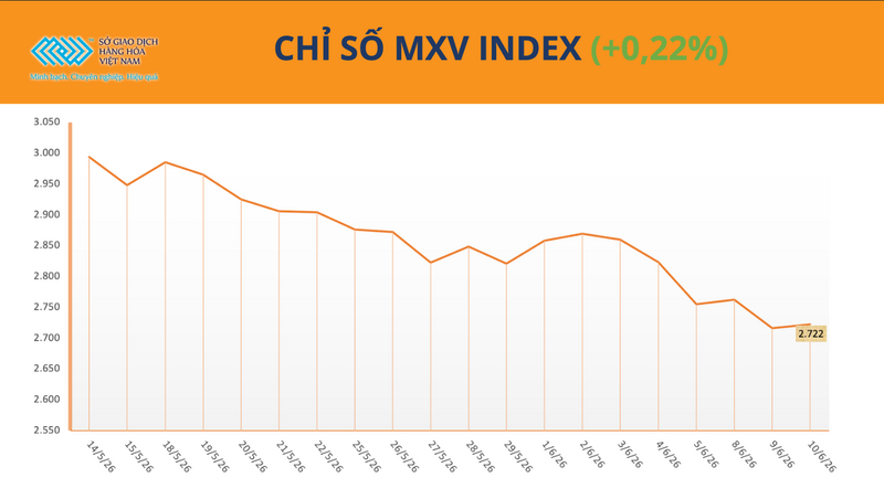 Chỉ số MXV-Index. Nguồn: MXV
