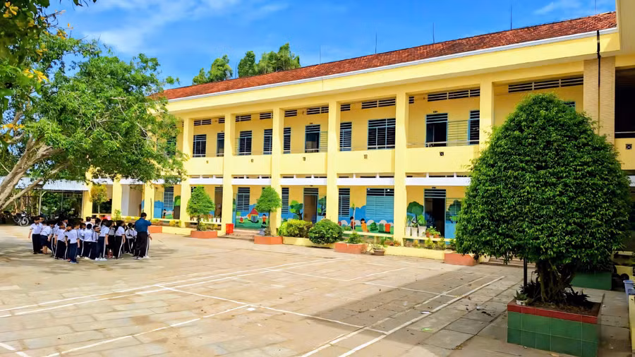 Trường Tiểu học ở An Giang.