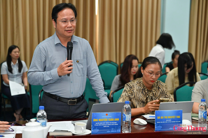 Ông Nguyễn Tuấn Anh, Quyền Giám đốc Trung tâm Chứng nhận Phù hợp (QUACERT),  Ủy ban Tiêu chuẩn Đo lường Chất lượng Quốc gia.