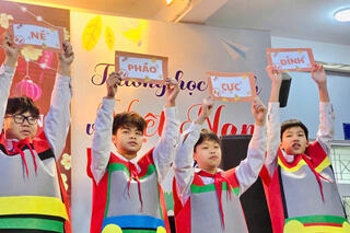 Học sinh lan tỏa 'lá chắn an toàn' trước thềm Tết Nguyên đán