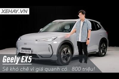 Đánh giá Geely EX5: Sẽ khó chê đấy vì giá quanh có.. 800 triệu! |XEHAY.VN|