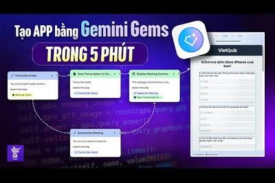 Tất Tần Tật Về Gemini Gems: AI Tự Động Hoá Của Google, Tiết Kiệm 69% Tốc Độ Làm Việc