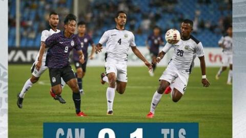 Đánh bại U23 Campuchia, U23 Timor Lester vào bán kết U23 Đông Nam Á 2022