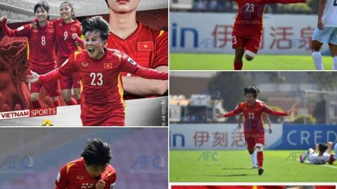 Dàn cầu thủ ĐT nữ Việt Nam bùng nổ cảm xúc khi giấc mơ World Cup thành sự thật