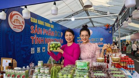 Ninh Thuận lan tỏa, quảng bá các sản phẩm OCOP tại Hội Báo toàn quốc 2024