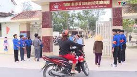 Nhân rộng mô hình an toàn giao thông trước cổng trường học