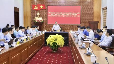 Lai Châu: Tháo gỡ khó khăn trong thực hiện Chương trình mục tiêu quốc gia