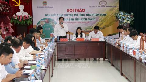 Tìm giải pháp hỗ trợ mô hình, sản phẩm OCOP