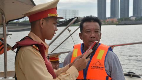 TP Hồ Chí Minh tăng cường xử phạt vi phạm nồng độ cồn