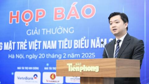 Cầu thủ Tiến Linh vào đề cử Gương mặt trẻ Việt Nam tiêu biểu