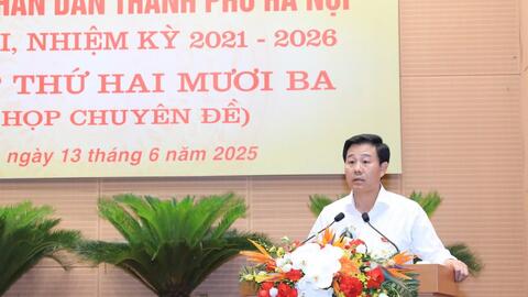 Thông qua chủ trương trình Thủ tướng kế hoạch sử dụng đất 5 năm
