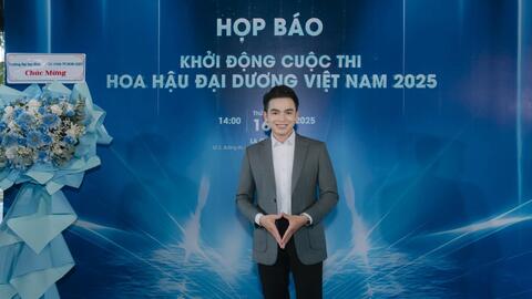 Nhà văn, MC Hải Triều làm tổng đạo diễn Hoa hậu Đại dương