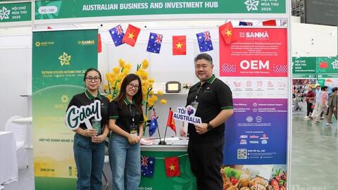 Hội chợ Mùa Thu 2025: Doanh nghiệp Úc tìm cơ hội hợp tác tại Việt Nam