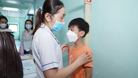 TPHCM tầm soát miễn phí chậm tăng trưởng chiều cao ở trẻ em