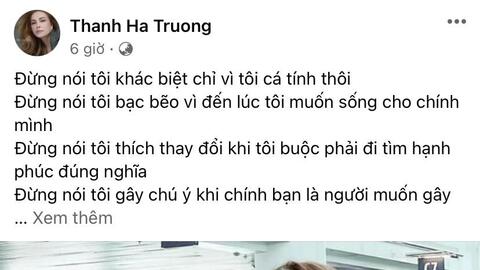 Thanh Hà lên tiếng về mối tình với Phương Uyên