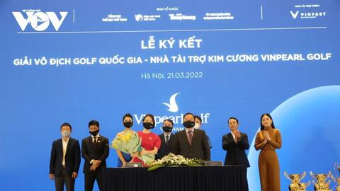 160 golfer tranh 1,2 tỷ đồng giải thưởng tại Giải Vô địch Golf Quốc gia 2022