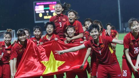 ĐT nữ Việt Nam tới Philippines, sẵn sàng bảo vệ chức vô địch Đông Nam Á