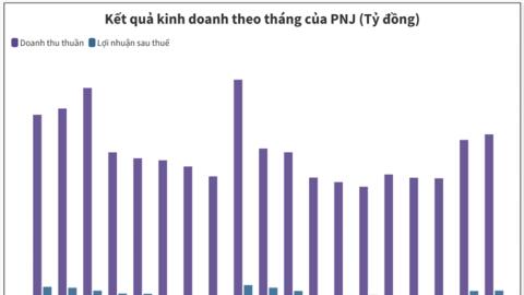 PNJ lãi hơn 1.700 tỷ sau 11 tháng kinh doanh