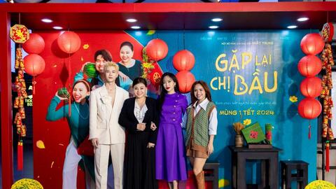 Anh Tú, Diệu Nhi đầu tư cho phim Tết "Gặp lại chị bầu"