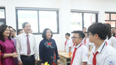 Hà Nội coi giáo dục là một trụ cột phát triển bền vững