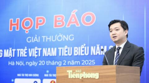 Cầu thủ Tiến Linh vào đề cử Gương mặt trẻ Việt Nam tiêu biểu