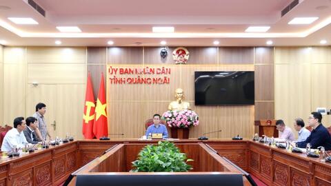 Quảng Ngãi thúc đẩy giải ngân vốn đầu tư công năm 2025