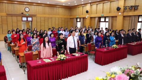 Đã có 16 học sinh Trường THPT Việt Đức được kết nạp Đảng