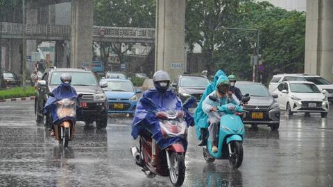 Hà Nội có mưa rải rác, một vài nơi có thể có dông