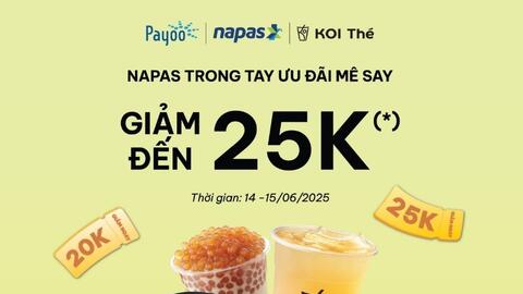 Napas tung loạt chương trình khuyến mãi hấp dẫn hưởng ứng ngày không dùng tiền mặt 2025