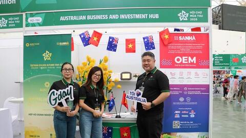 Hội chợ Mùa Thu 2025: Doanh nghiệp Úc tìm cơ hội hợp tác tại Việt Nam