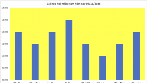 Giá heo hơi hôm nay 4/11/2025: Duy trì ổn định