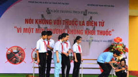Giáo dục và truyền thông phòng, chống tác hại thuốc lá trong trường học