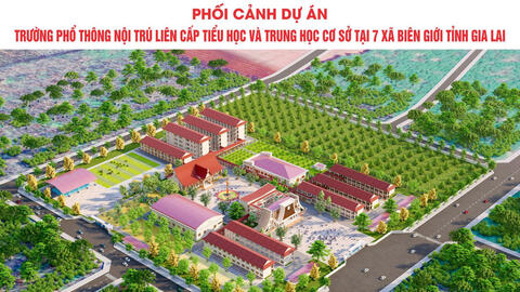 Trường nội trú liên cấp tạo nền tảng bền vững cho giáo dục vùng đồng bào DTTS