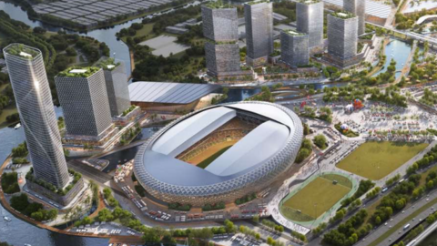 Động thổ Khu liên hợp thể dục thể thao Rạch Chiếc vốn đầu tư 145.000 tỷ đồng